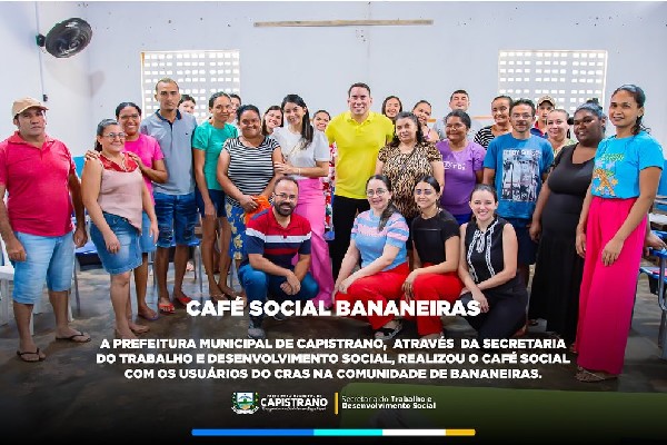 CAFÉ SOCIAL BANANEIRAS.
