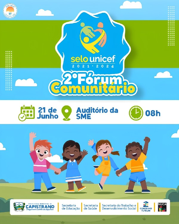 2° FÓRUM COMUNITÁRIO.